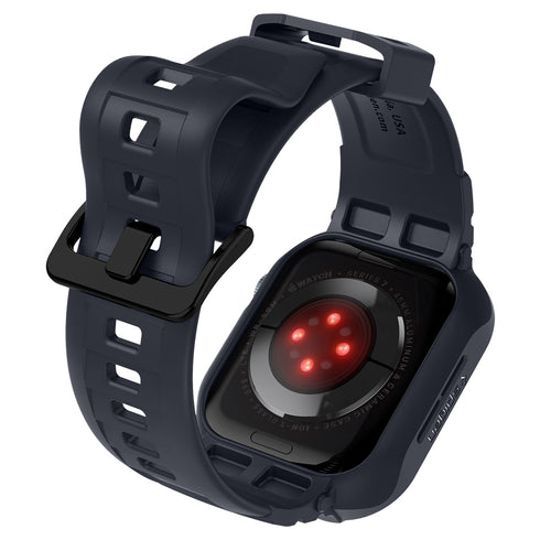 Spigen כיסוי+רצועה ל-Apple Watch Series (45mm / 44mm) – Rugged Armor Pro